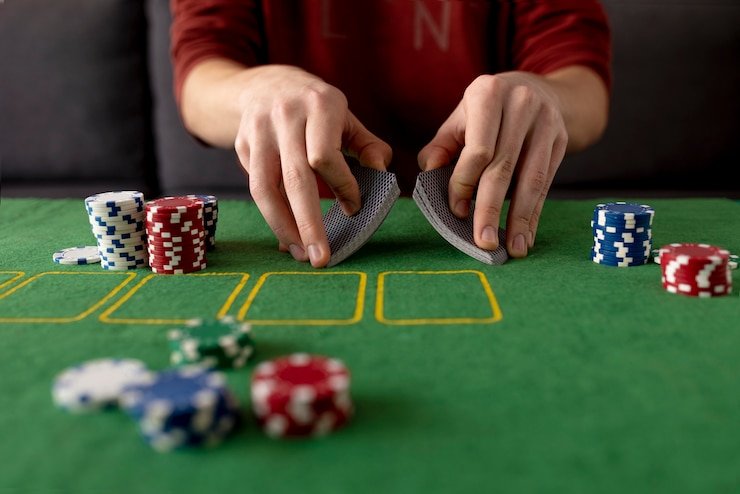 erek 42 live baccarat player interface with betting options